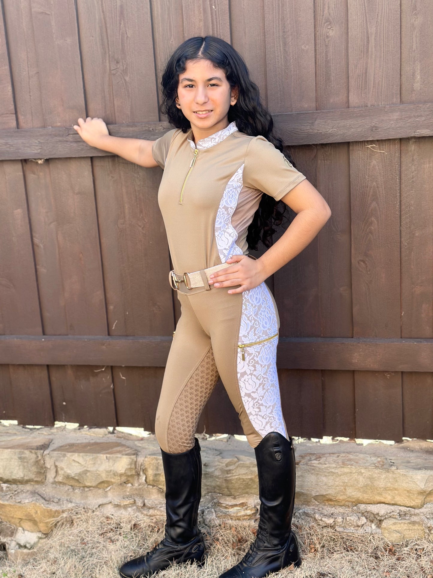 Essence Equestrian Full Seat Breeches - Camel (Women sizes)